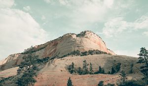 Preview wallpaper mountains, zion national park, usa