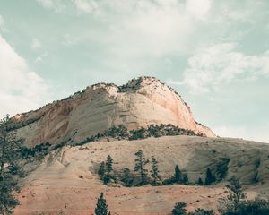 Preview wallpaper mountains, zion national park, usa