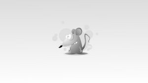 Preview wallpaper mouse, drawing, gray