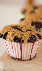Preview wallpaper muffins, cupcakes, berries, dessert
