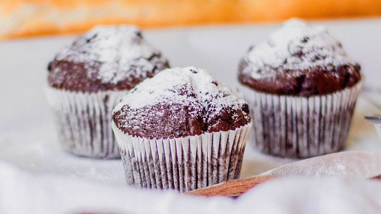 Wallpaper muffins, dessert, baking, cooking