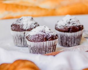 Preview wallpaper muffins, dessert, baking, cooking