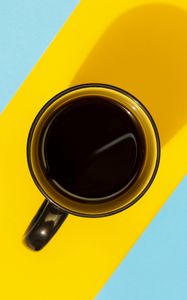 Preview wallpaper mug, coffee, drink, stripes, bright