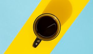 Preview wallpaper mug, coffee, drink, stripes, bright