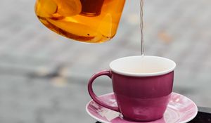 Preview wallpaper mug, kettle, tea, drink