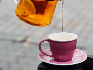 Preview wallpaper mug, kettle, tea, drink