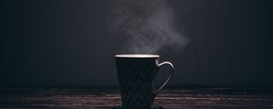 Preview wallpaper mug, steam, table