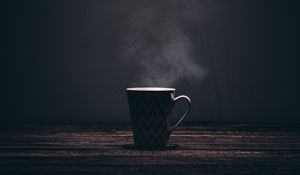 Preview wallpaper mug, steam, table