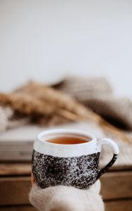 Preview wallpaper mug, tea, drink, hand