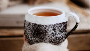 Preview wallpaper mug, tea, drink, hand