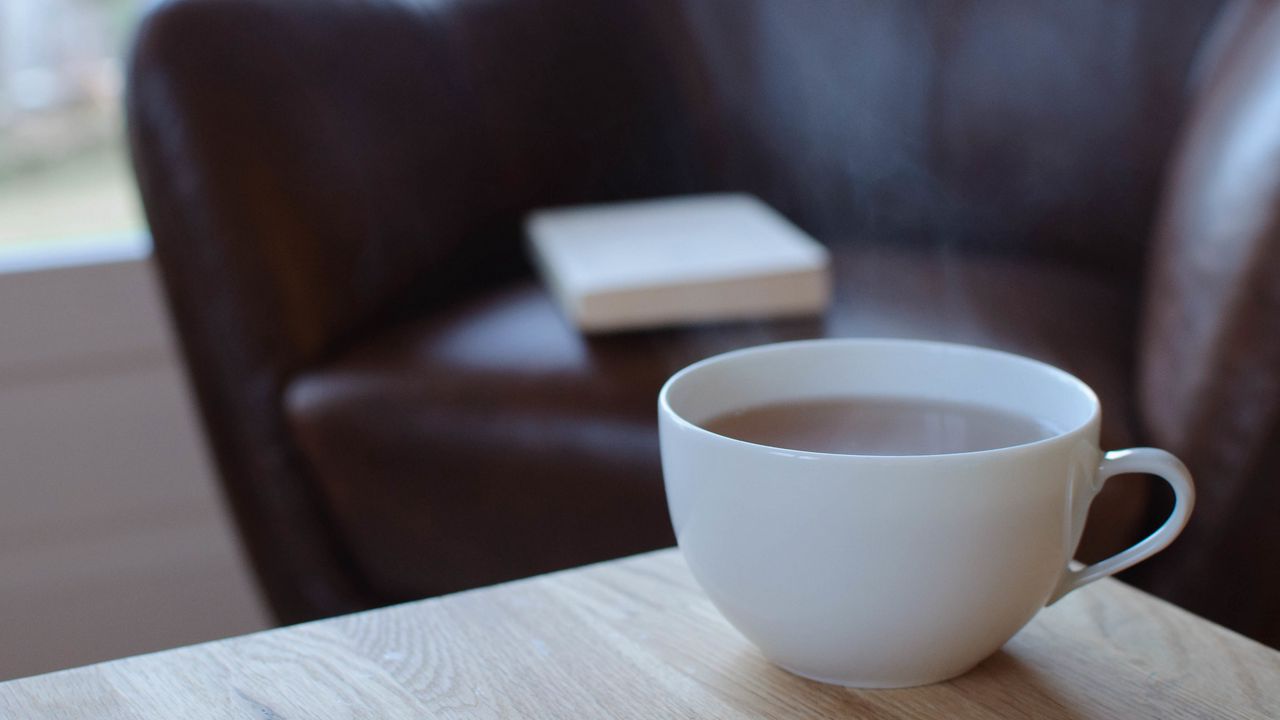 Wallpaper mug, tea, steam, drink, hot