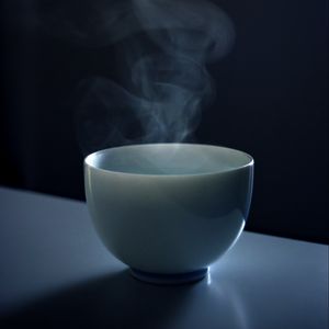 Preview wallpaper mug, steam, minimalism
