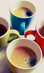 Preview wallpaper mugs, color, drink