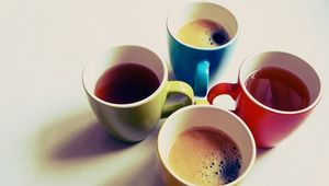 Preview wallpaper mugs, color, drink