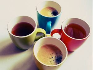 Preview wallpaper mugs, color, drink