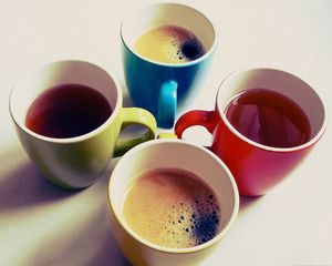 Preview wallpaper mugs, color, drink