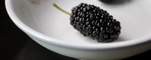 Preview wallpaper mulberry, berries, dish