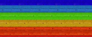 Preview wallpaper multicolored, boards, texture, wall, rainbow