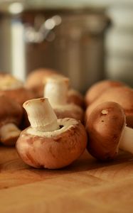 Preview wallpaper mushrooms, vegetables, food