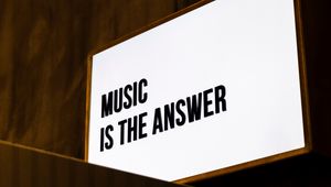 Preview wallpaper music, answer, inscription, words