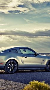 Preview wallpaper mustang, coupe, road, ford