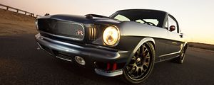 Preview wallpaper mustang, ringbrothers, auto, side view