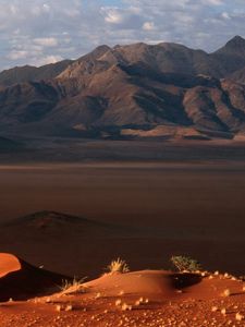 Preview wallpaper namibia, desert, sand, mountains, drought