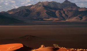 Preview wallpaper namibia, desert, sand, mountains, drought