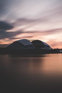 Preview wallpaper national stadium, singapore, sea