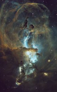 Preview wallpaper nebula, cloud, galaxy, stars, space