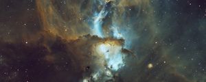 Preview wallpaper nebula, cloud, galaxy, stars, space