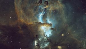 Preview wallpaper nebula, cloud, galaxy, stars, space