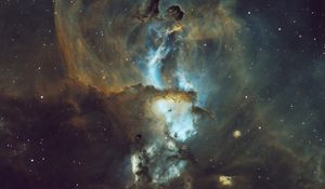 Preview wallpaper nebula, cloud, galaxy, stars, space