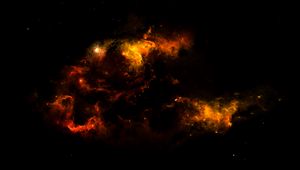 Preview wallpaper nebula, cloud, glare, glow, abstraction