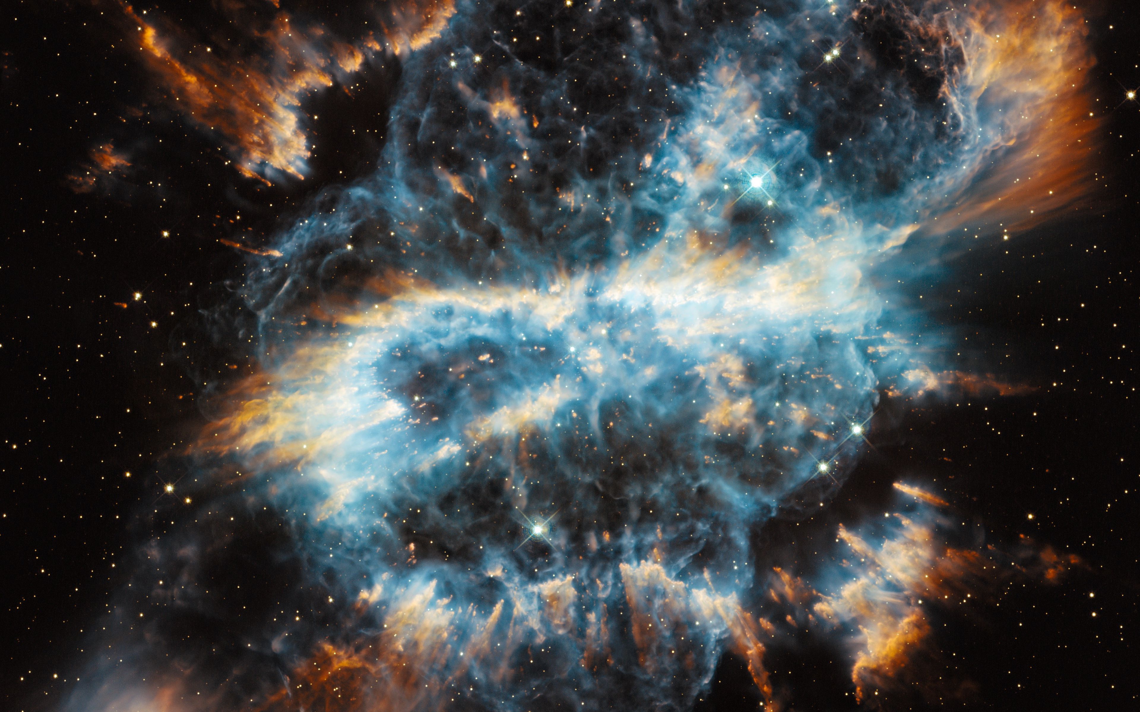 Download Wallpaper 3840x2400 Ngc 5189 Nebula Planetary Nebula Space