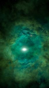 Preview wallpaper nebula, cloud, stars, light, space