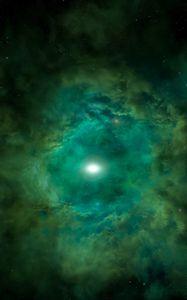 Preview wallpaper nebula, cloud, stars, light, space