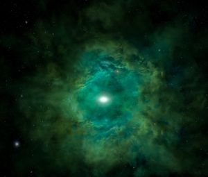 Preview wallpaper nebula, cloud, stars, light, space