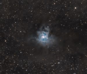 Preview wallpaper nebula, cloud, stars, glow, space