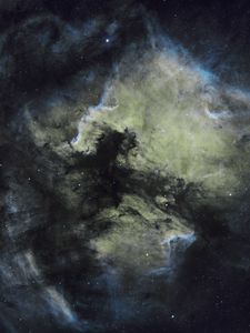 Preview wallpaper nebula, clouds, stars, light, space