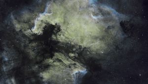 Preview wallpaper nebula, clouds, stars, light, space