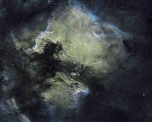 Preview wallpaper nebula, clouds, stars, light, space