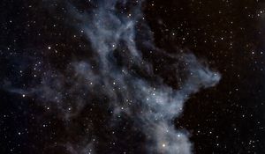Preview wallpaper nebula, darkness, stars, space