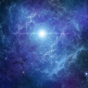 Preview wallpaper nebula, flash, bright, glare, shine