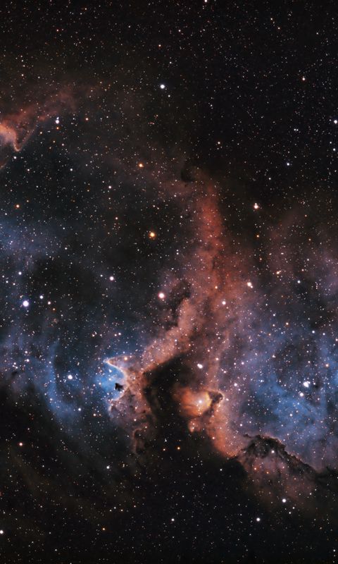 Download wallpaper 480x800 nebula, galaxy, space, stars, light, universe  nokia x, x2, xl, 520, 620, 820, samsung galaxy star, ace, asus zenfone 4 hd  background