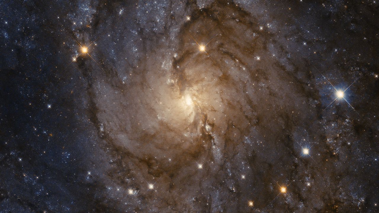 Wallpaper nebula, galaxy, stars, glow, space