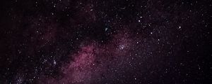 Preview wallpaper nebula, galaxy, stars, space, universe, pink