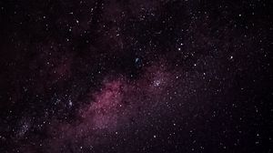 Preview wallpaper nebula, galaxy, stars, space, universe, pink