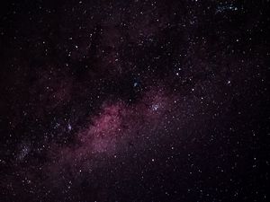 Preview wallpaper nebula, galaxy, stars, space, universe, pink