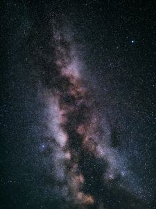 Preview wallpaper nebula, galaxy, stars, universe, space, dark